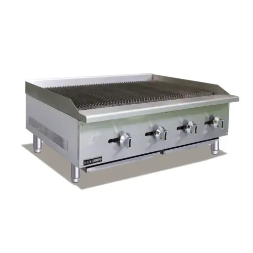 Admiral Craft BDECTC-48/NG Radiant Charbroiler, Gas, Countertop