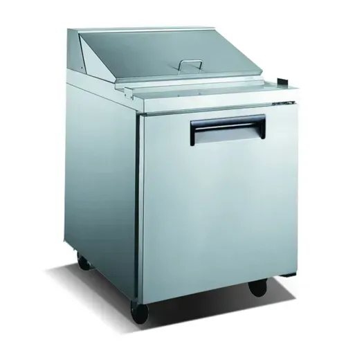 Admiral Craft USSL-1D 27'' Refrigerated Salad / Sandwich Prep Table