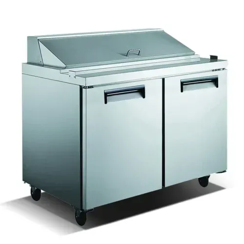 Admiral Craft USSL-2D 47.75'' Refrigerated Salad / Sandwich Prep Table