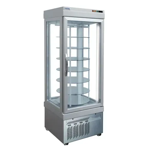 AMPTO 4401 NFN 26.38'' 1 Section Glass Door Merchandiser Freezer
