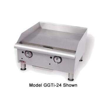 APW Wyott GRIDDLE, 36", 3/4" THICK, GAS, COUNTER UNIT