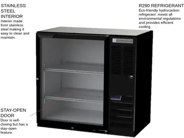 Beverage Air BB36HC-FG-S