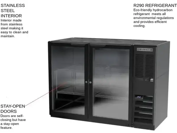 Beverage Air BB48HC-FG-B