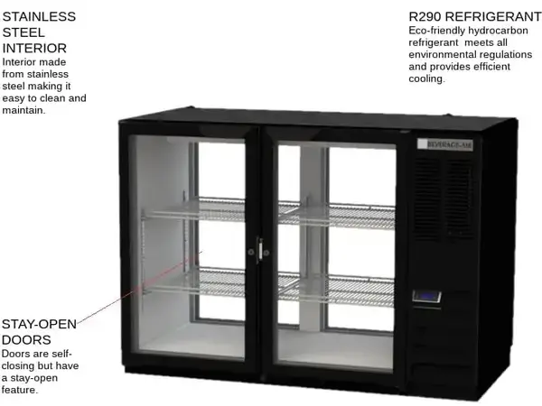Beverage Air BB48HC-FG-PT-S