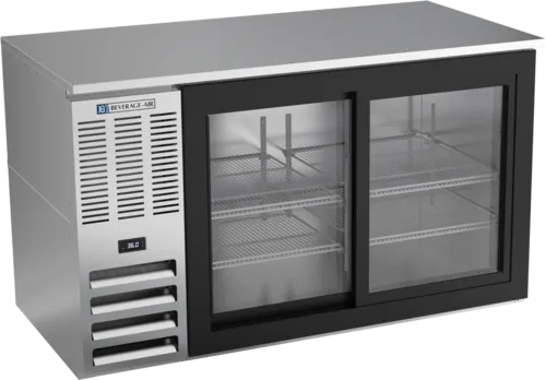 Beverage Air BB58HC-1-GS-S 2 Door Refrigerated Back Bar Storage Cabinet