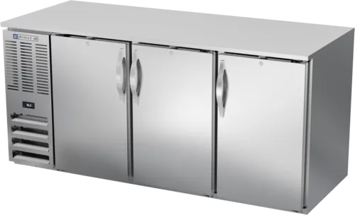 Beverage Air BB72HC-1-F-S 3 Door Refrigerated Back Bar Storage Cabinet