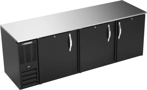 Beverage Air BB94HC-1-B 3 Door Refrigerated Back Bar Storage Cabinet