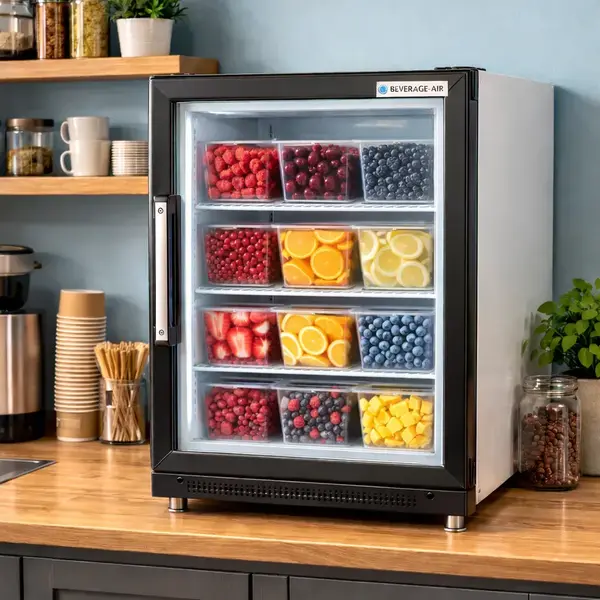 Beverage Air CF3HC-1-W Freezer Reach-In Display