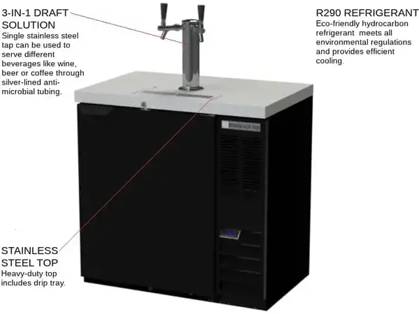 Beverage Air DD36HC-S