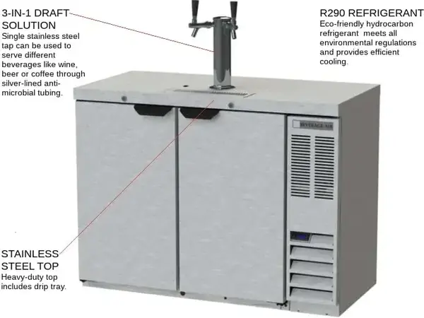 Beverage Air DD48HC-S