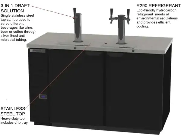 Beverage Air DD58HC-B