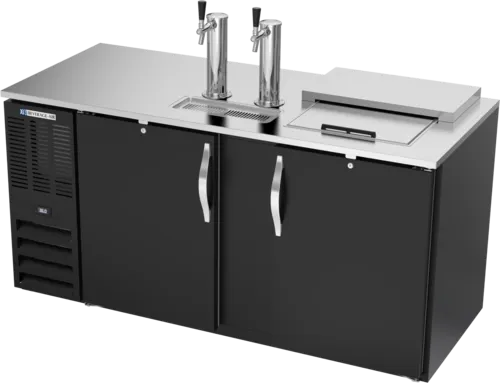 Beverage Air DD68HC-1-C-B 2 Taps Draft Beer Cooler