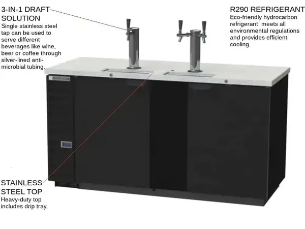 Beverage Air DD68HC-B