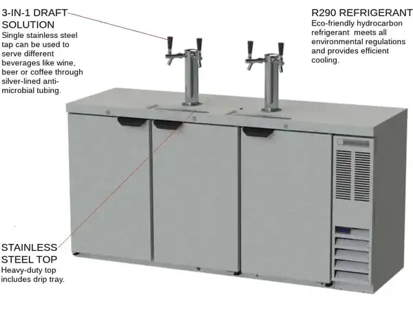 Beverage Air DD72HC-S