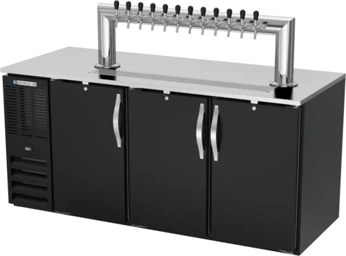 Beverage Air DD78HC-1-B-12T 12 Taps Draft Beer Cooler