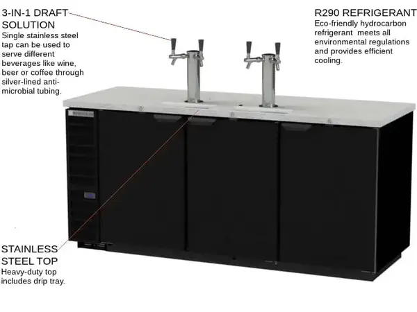 Beverage Air DD78HC-B