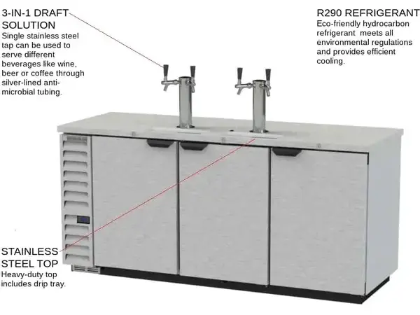 Beverage Air DD78HC-S