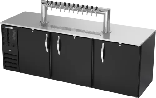 Beverage Air DD94HC-1-B-12T 12 Taps Draft Beer Cooler