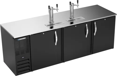 Beverage Air DD94HC-1-B 4 Taps Draft Beer Cooler