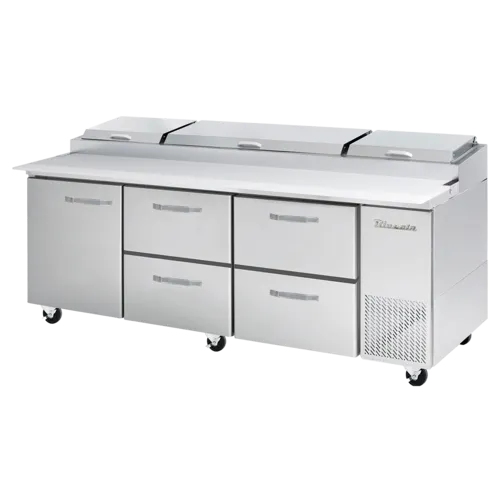 Blue Air BAPP93-D4RM-HC 93.25'' Refrigerated Pizza Prep Table