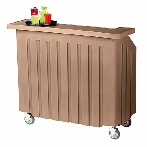 Cambro BAR540194 80 lb. Ice Sink Polyethylene Portable Bar