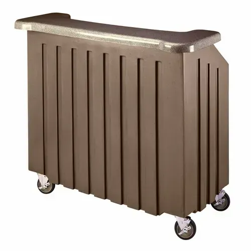 Cambro BAR540DS672 100 lb. Ice Sink Polyethylene Portable Bar