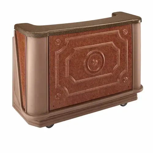 Cambro BAR650DSCP668 80 lb. Ice Sink Polyethylene Portable Bar