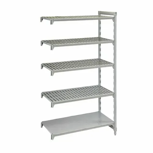 Cambro CPA186084VS5PKG Camshelving® Premium Series 60"W x 18"D x 84"H Shelving Unit, Plastic with Metal Frame - NSF