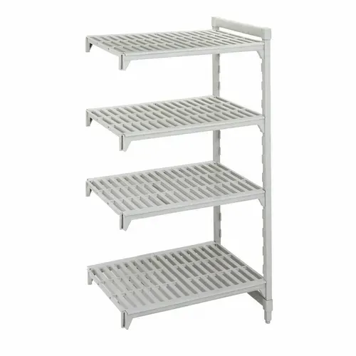 Cambro CPA213084V4PKG Camshelving® Premium Series 30"W x 21"D x 84"H Shelving Unit, Plastic with Metal Frame - NSF