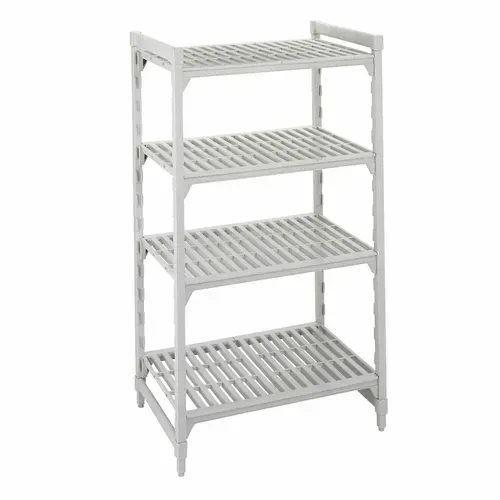 Cambro CPU213664V4480 Camshelving® Premium Series 36"W x 21"D x 64"H Shelving Unit, Plastic with Metal Frame - NSF