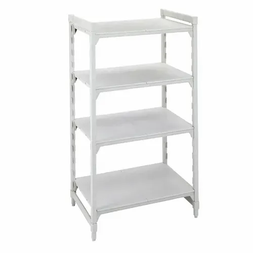 Cambro CPU242472S4480 Camshelving® Premium Series 24"W x 24"D x 72"H Shelving Unit, Plastic with Metal Frame - NSF