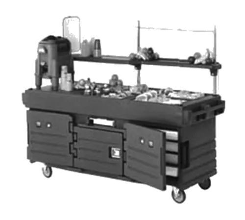 Cambro KVC854191 CamKiosk® Cart