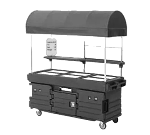 Cambro KVC856C191 CamKiosk® Cart