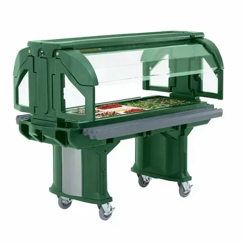 Cambro VBRHD5519 Versa Food Bars™ Serving Counter, Cold Food, Double-Wall Polyethylene