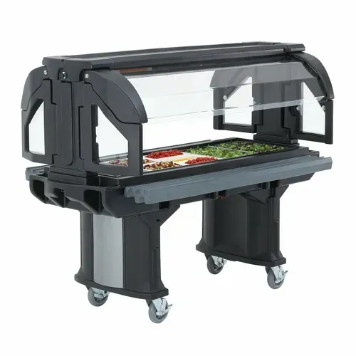 Cambro VBRHD6110 Versa Food Bars™ Serving Counter, Cold Food, Double-Wall Polyethylene