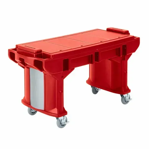 Cambro VBRT6158 Versa Food Bars™ Serving Counter, Cold Food, Double-Wall Polyethylene