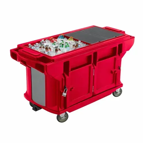 Cambro VBRUT6158 Versa Food Bars Ultra Series Serving Counter, Cold Food, Double-Wall Polyethylene