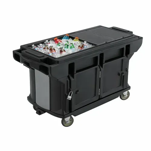 Cambro VBRUTHD5110 Versa Food Bars Ultra Series Serving Counter, Cold Food, Double-Wall Polyethylene
