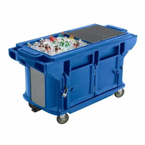 Cambro VBRUTHD5186 Versa Food Bars Ultra Series Serving Counter, Cold Food, Double-Wall Polyethylene