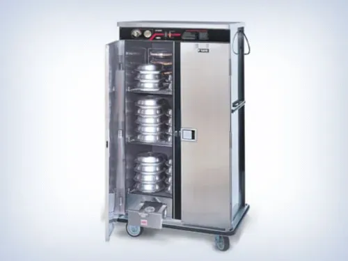 FWE / Food Warming Equipment Co., Inc. E-720-XL 2 Door Heated Banquet Cabinet Holds up to 72 Plates