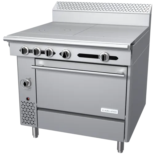 Garland US Range C36-11R
Commercial Range,
36" W
with 

and 
-