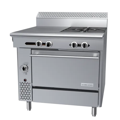 Garland US Range C36-14C
Commercial Range,
36" W
with 

and 
-