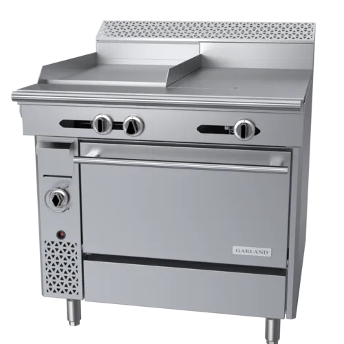Garland US Range C36-5-1R
Commercial Range,
36" W
with 

and 
-