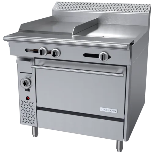 Garland US Range C36-5C
Commercial Range,
36" W
with 

and 
-