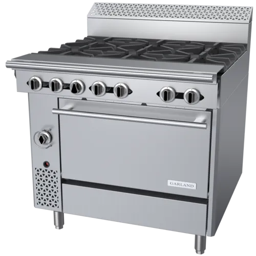 Garland US Range C36-6R Range, 36" Heavy Duty, Gas