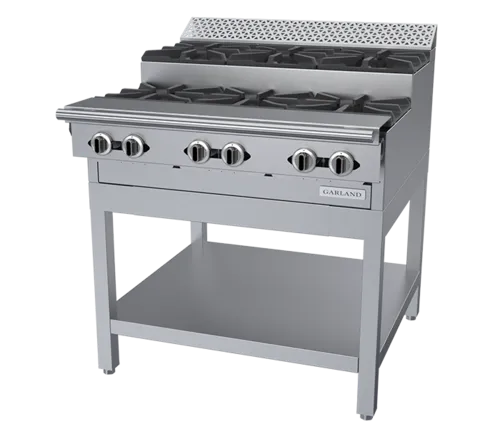 Garland US Range
C36-6SUM
Commercial Range,
36" W
with 

and 
-