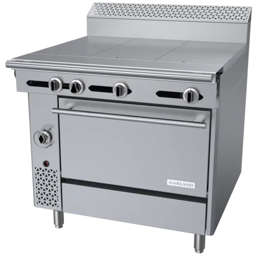 Garland US Range C36-8R
Commercial Range,
36" W
with 

and 
-
