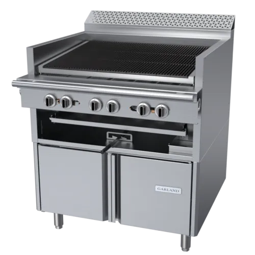 Garland US Range C36-ARS
Commercial Range,
36" W
with 

and 
-