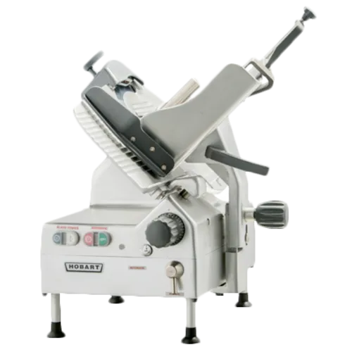 Hobart EDGE13A-11 Food Slicer, Electric, Countertop with Angle Feed - ,
