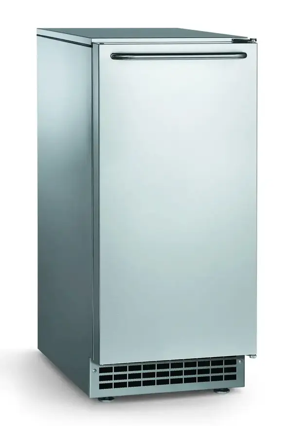 Ice-O-Matic GEMU090 14.88" Nugget Ice Maker with Bin, Nugget-Style - 50-100 lbs/24 Hr Ice Production, Air-Cooled
